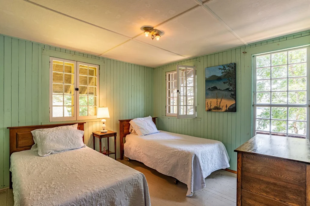 Swiss Chalet Retreat with 200 Feet of Raquette Lake Waterfront 14