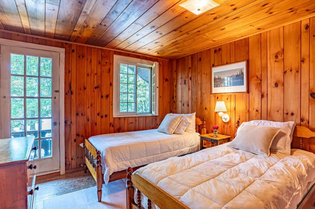 Swiss Chalet Retreat with 200 Feet of Raquette Lake Waterfront 16
