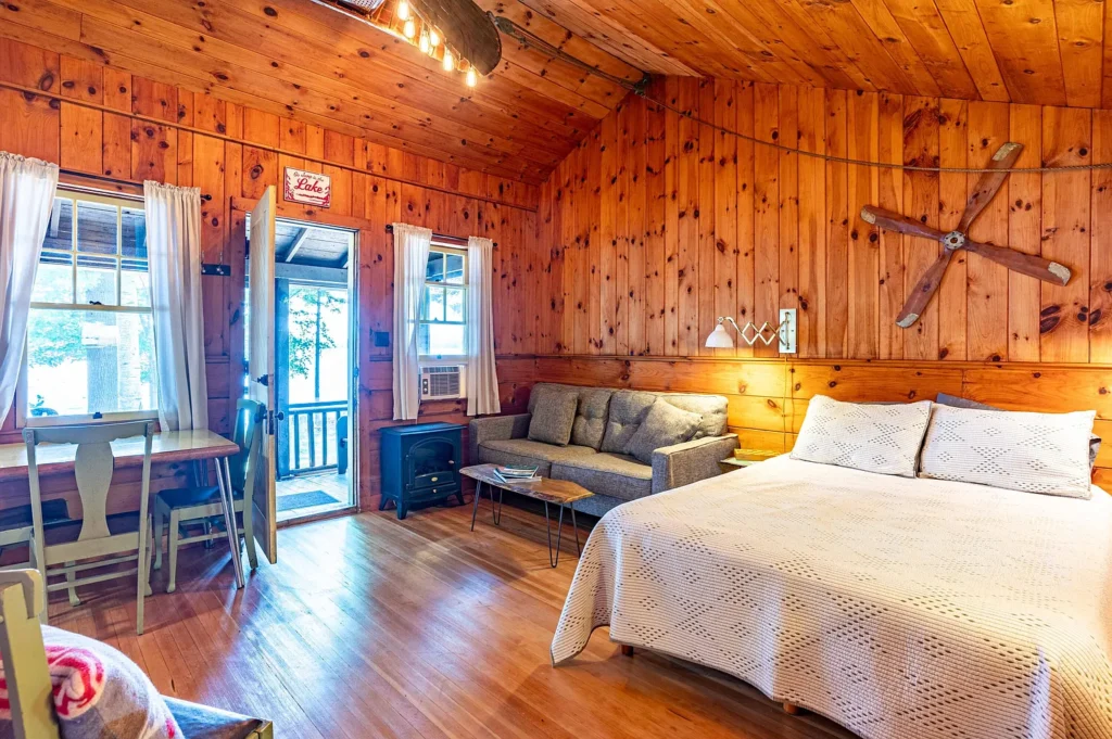 Swiss Chalet Retreat with 200 Feet of Raquette Lake Waterfront 19