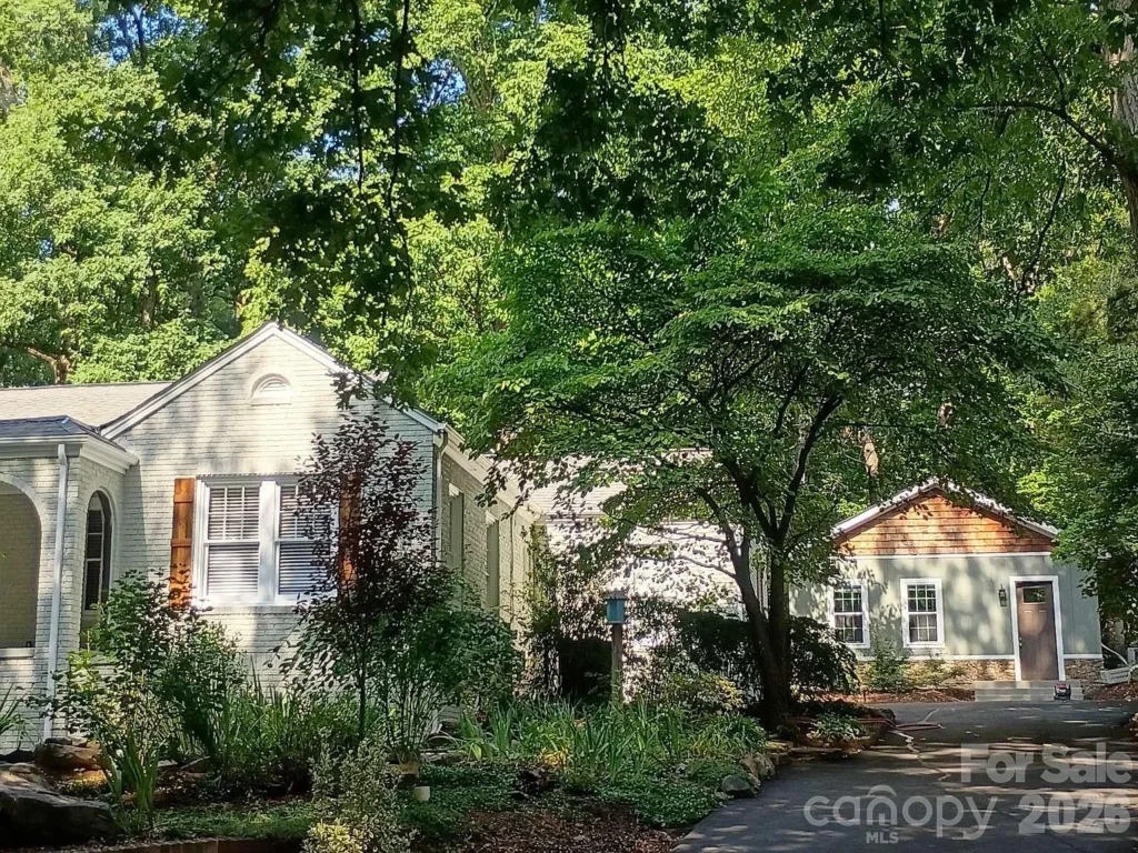 A Private 1937 Brick Oasis Hidden on One Wooded Acre in Kannapolis, North Carolina 2