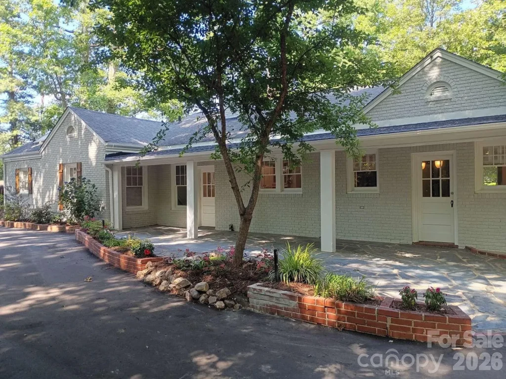 A Private 1937 Brick Oasis Hidden on One Wooded Acre in Kannapolis, North Carolina 8