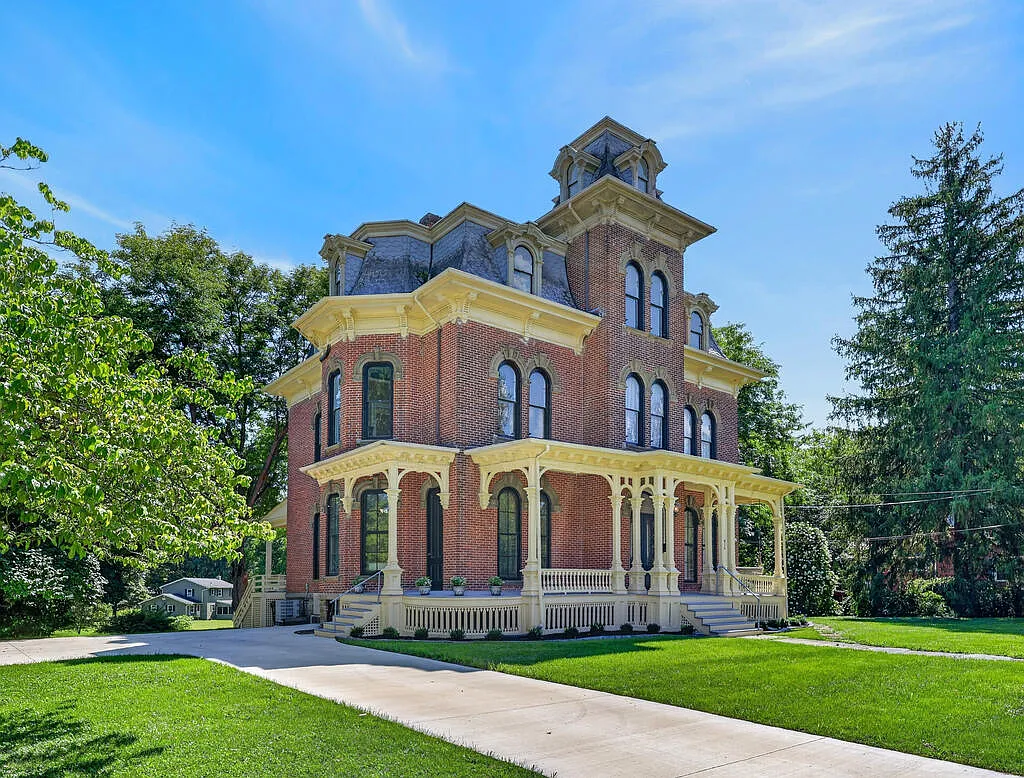 The 1869 Charles Sawyer House in Waverly, NY 20