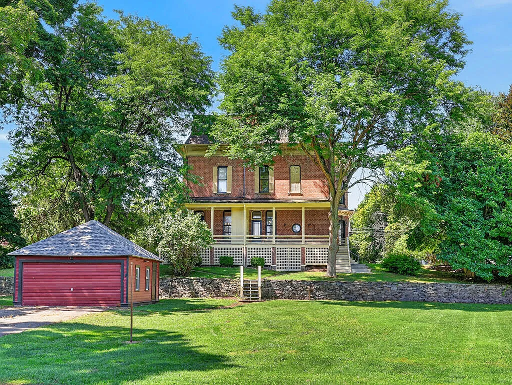 The 1869 Charles Sawyer House in Waverly, NY 24